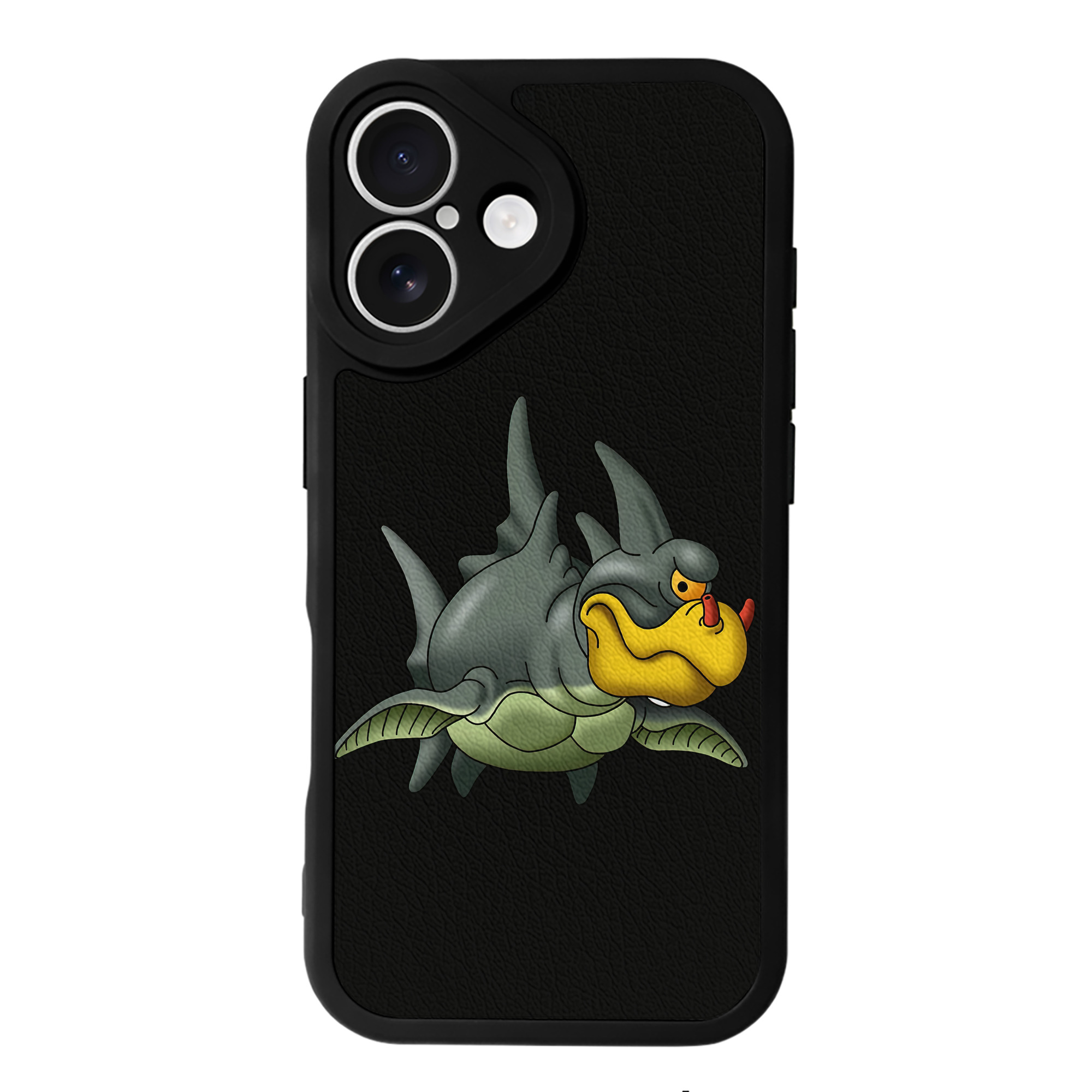 （画像用） ドラゴンクエスト Doragon Kuesuto Dragon Quest 【iPhone 16シリーズ対応】シリコンスマホケース（レザー調） 材質：シリコン